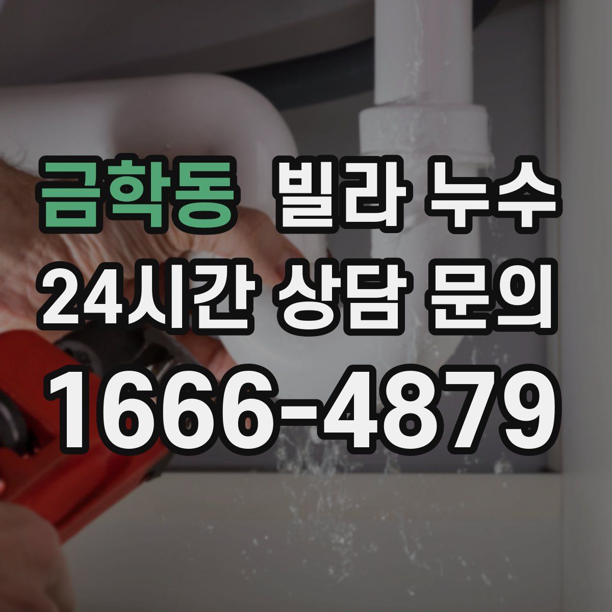 금학동 빌라 누수