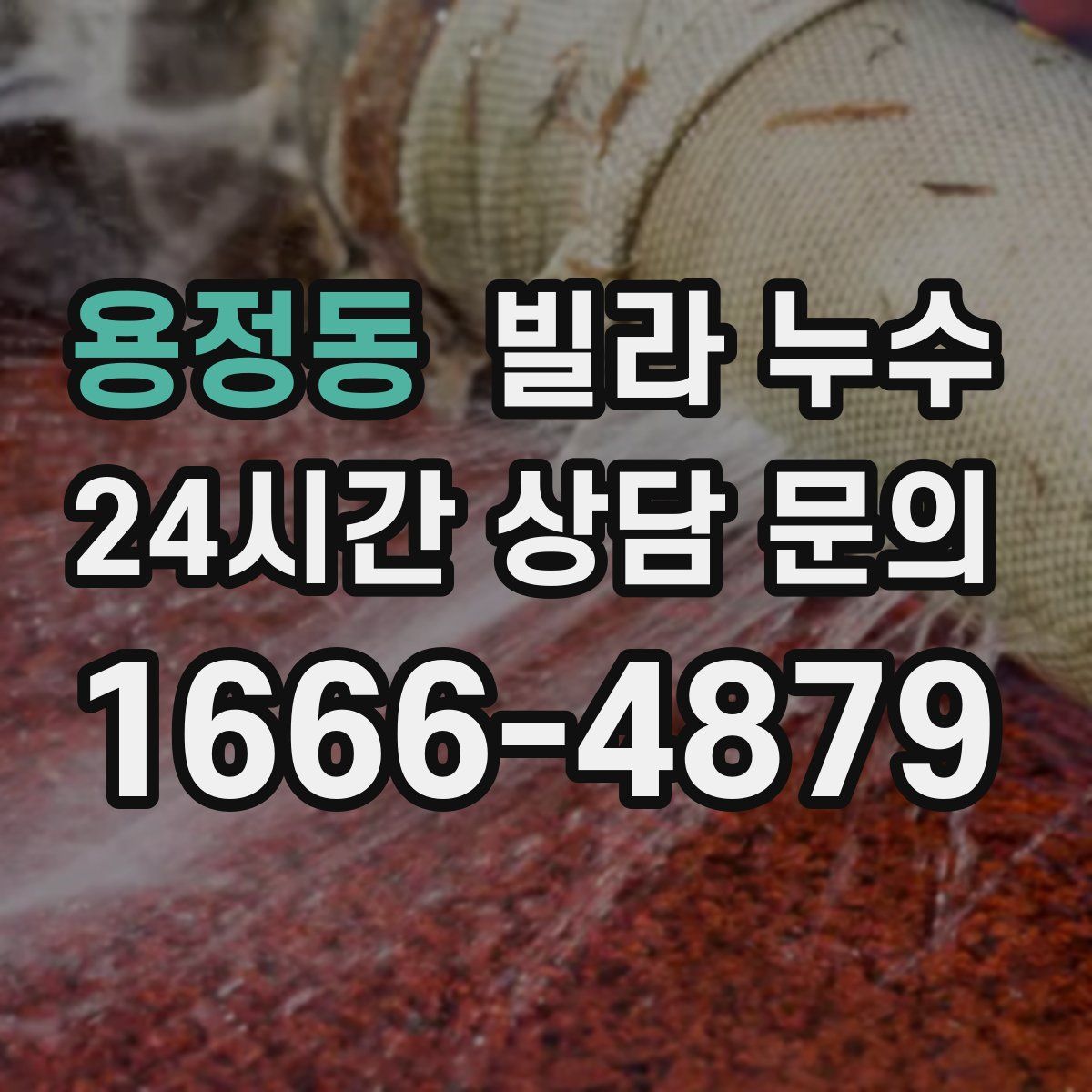 용정동 빌라 누수