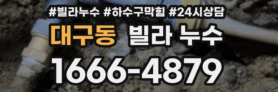 대구동 빌라 누수