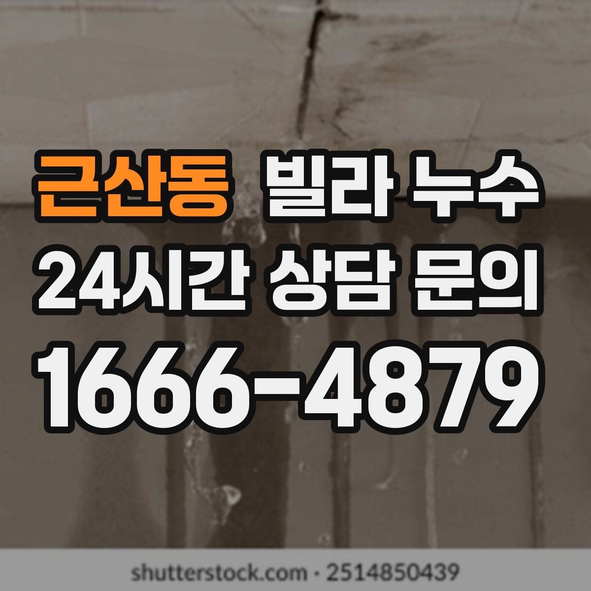 근산동 빌라 누수 식기세척기 설치 후 바닥이 젖는다면