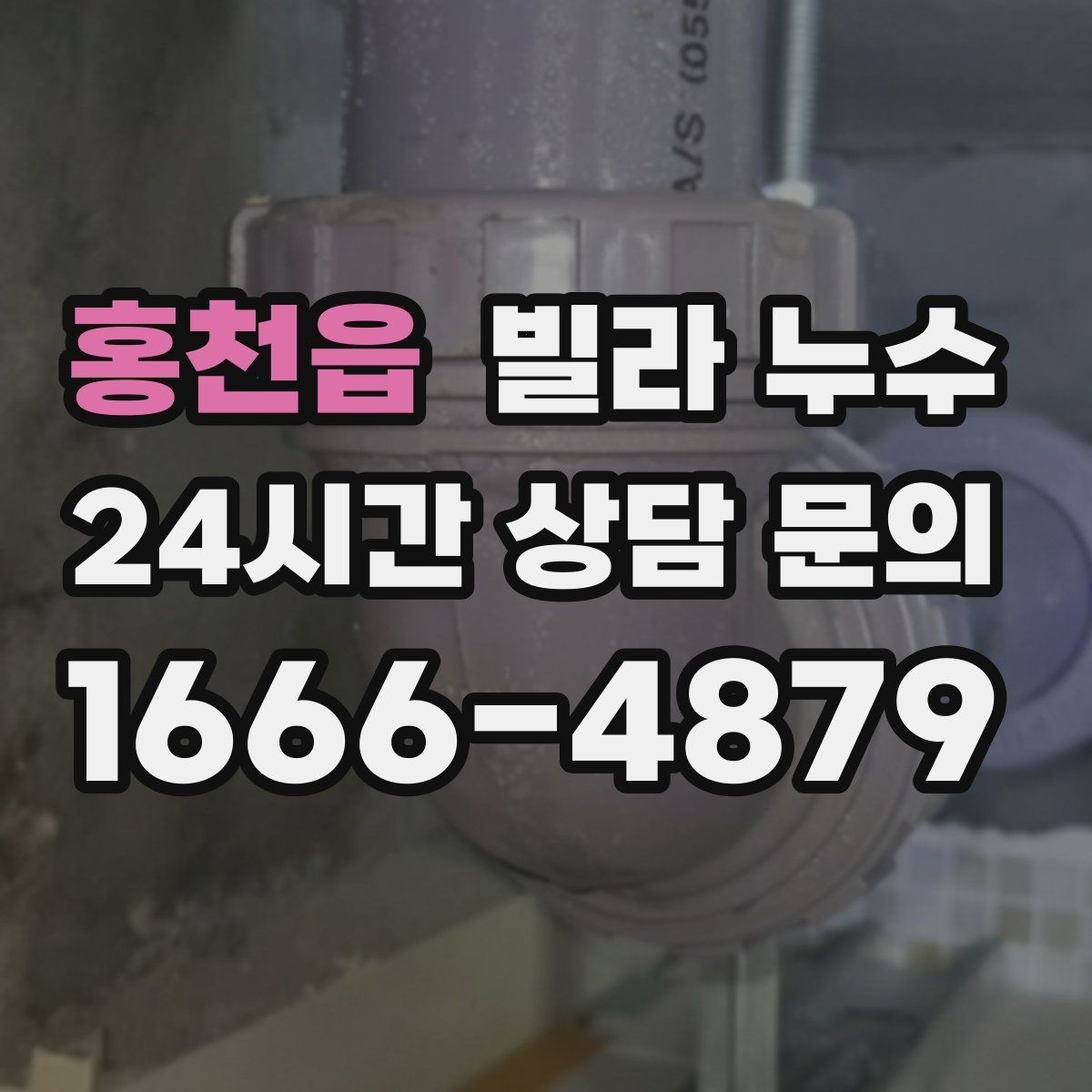홍천읍 빌라 누수 식기세척기 설치 후 바닥이 젖는다면