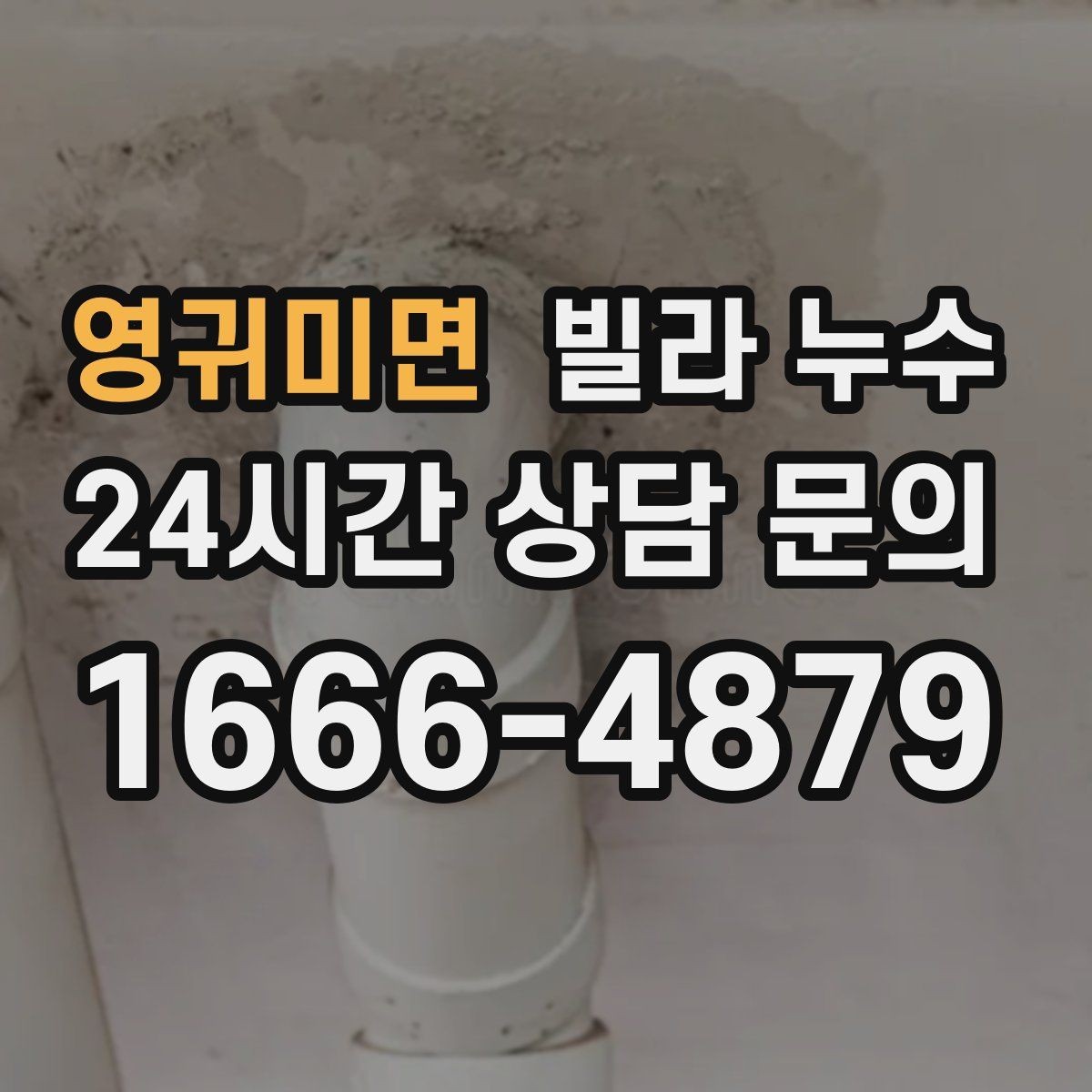 영귀미면 빌라 누수 누수 해결 후 곰팡이가 남지 않게 하는 방법