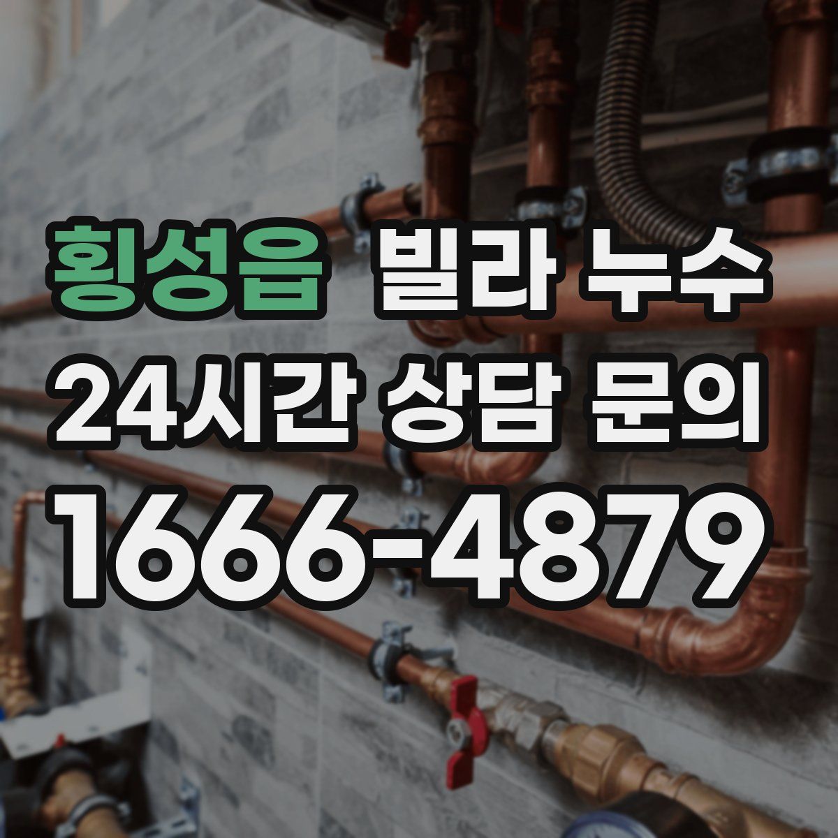 횡성읍 빌라 누수