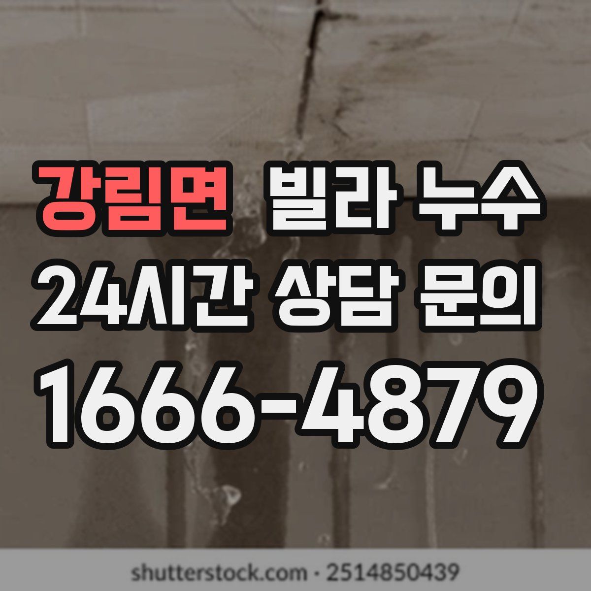 강림면 빌라 누수