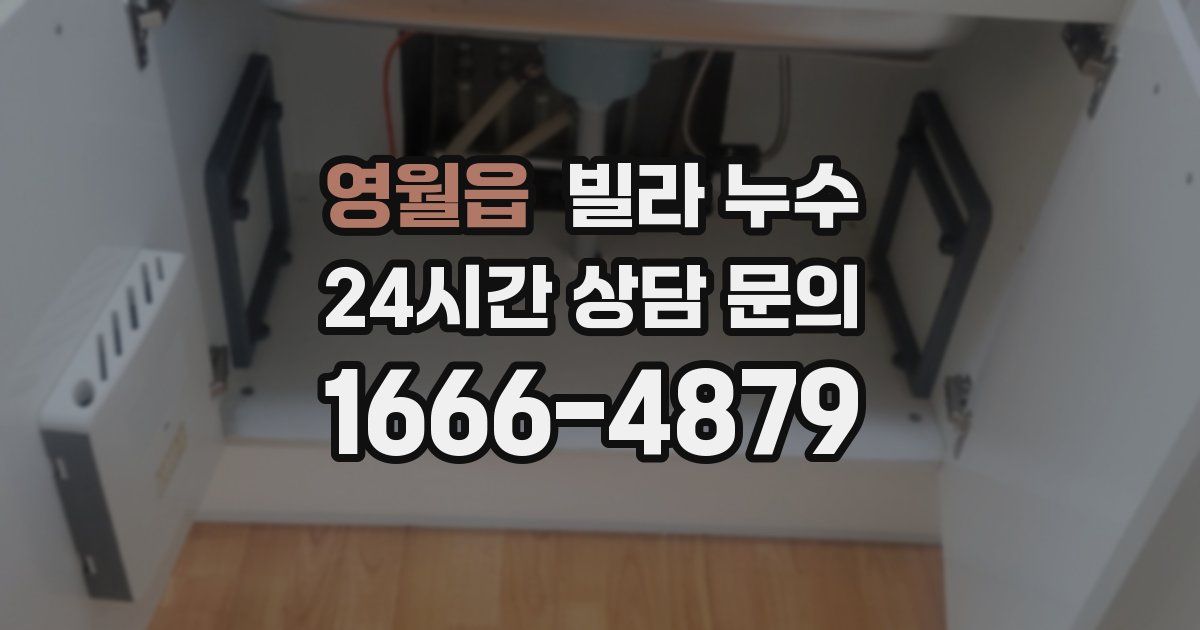 영월읍 빌라 누수