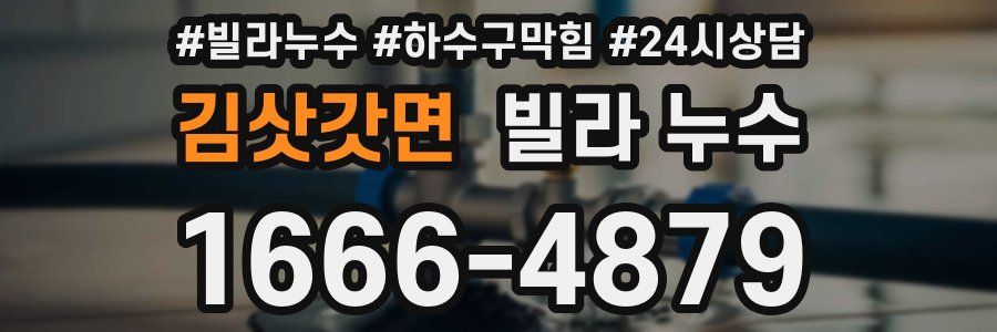 김삿갓면 빌라 누수