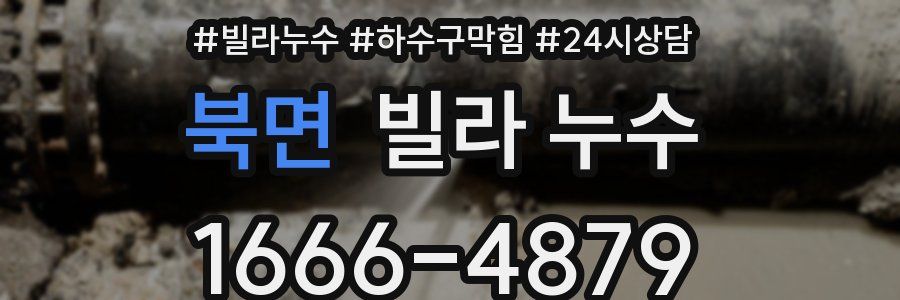 북면 빌라 누수