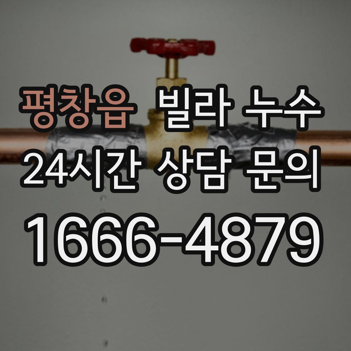평창읍 빌라 누수