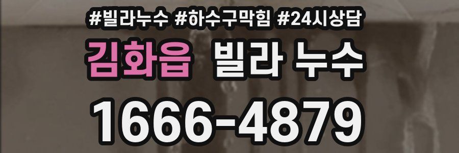 김화읍 빌라 누수