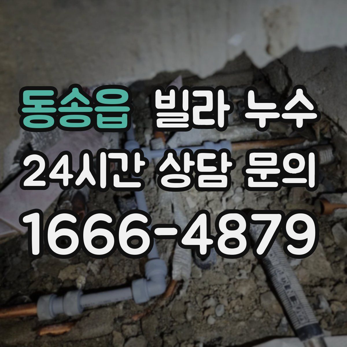 동송읍 빌라 누수