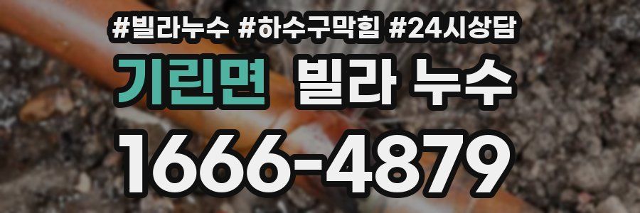 기린면 빌라 누수