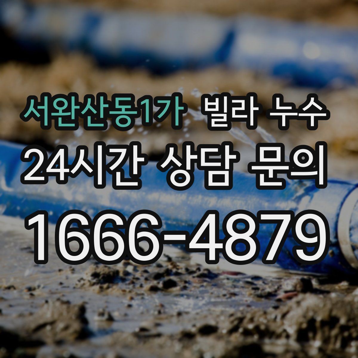 서완산동1가 빌라 누수 외벽 타일 사이로 물이 스며드는 경우