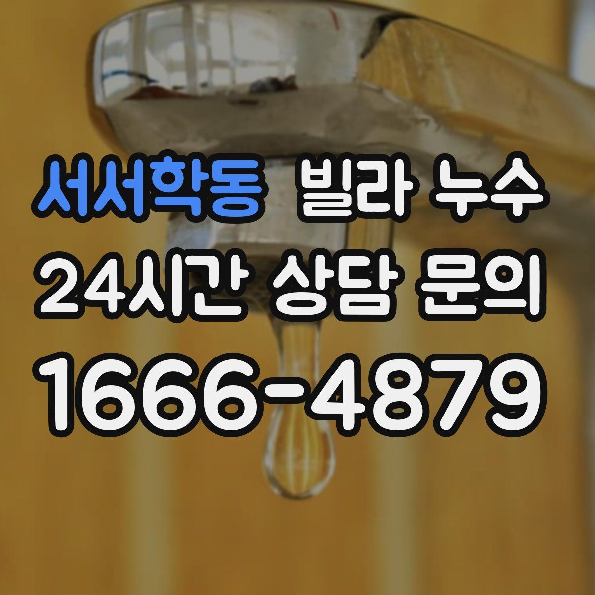 서서학동 빌라 누수