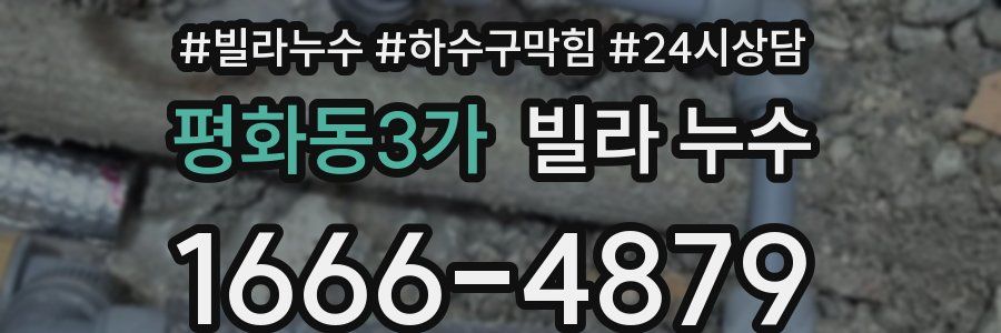 평화동3가 빌라 누수