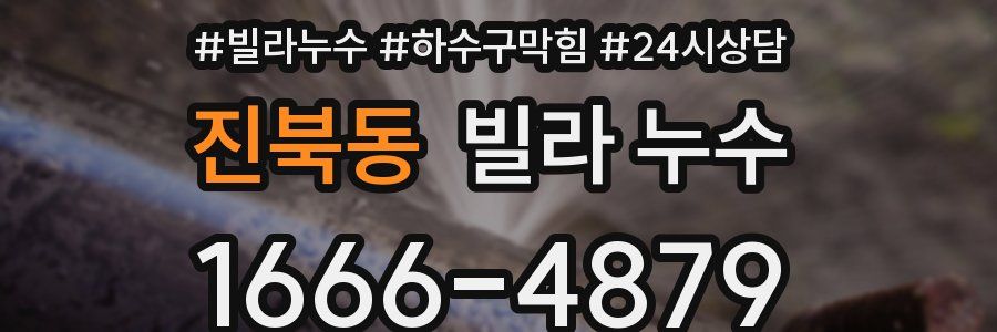 진북동 빌라 누수