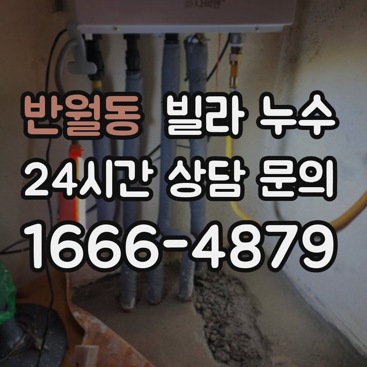 반월동 빌라 누수