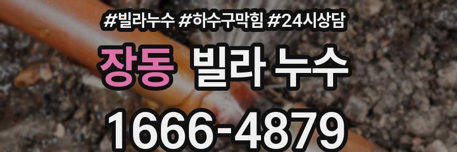 장동 빌라 누수
