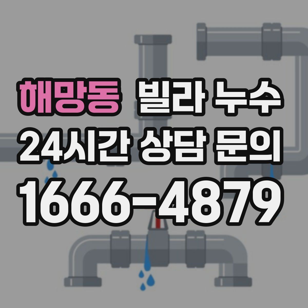 해망동 빌라 누수 원인 확인부터 복구까지 흐름을 정리