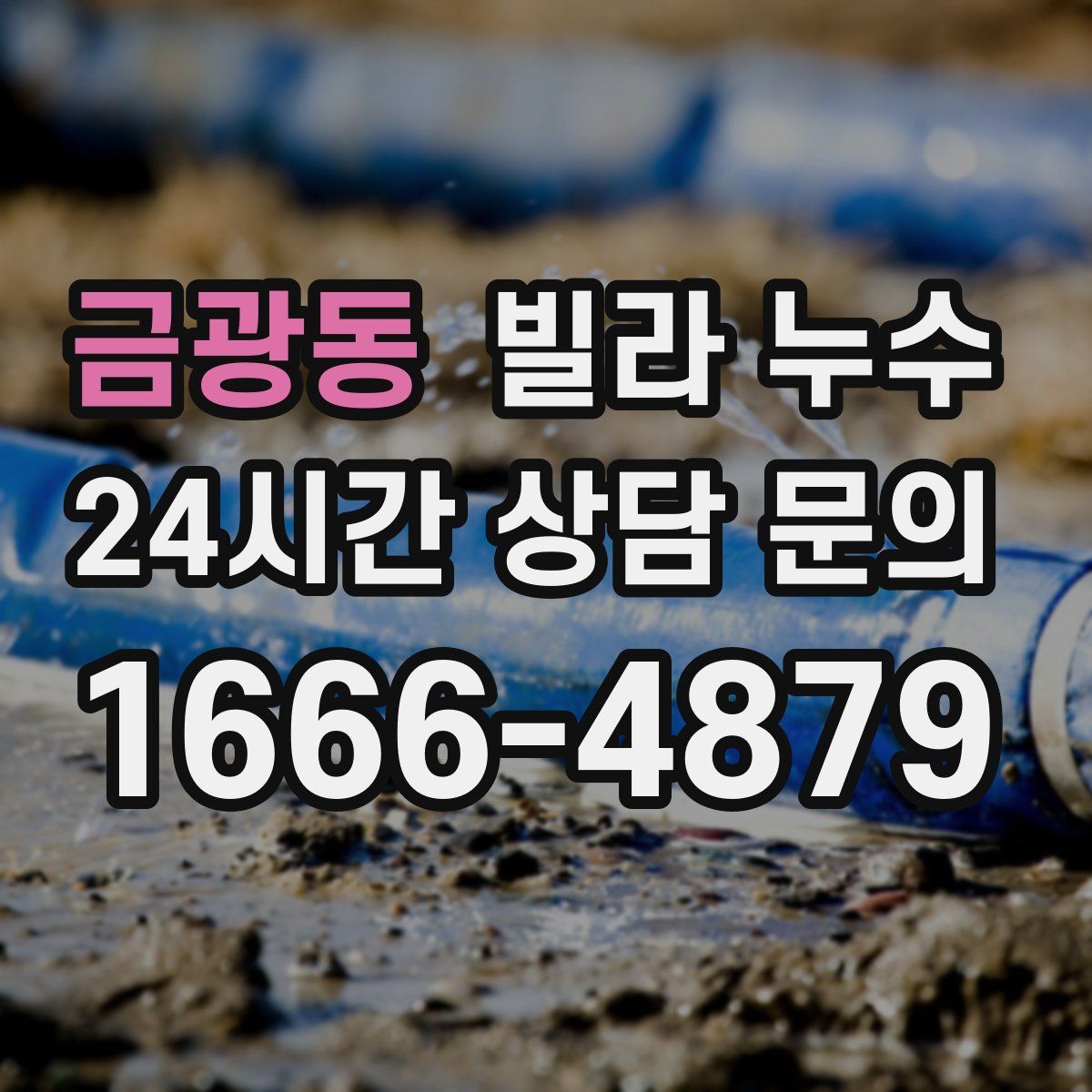 금광동 빌라 누수