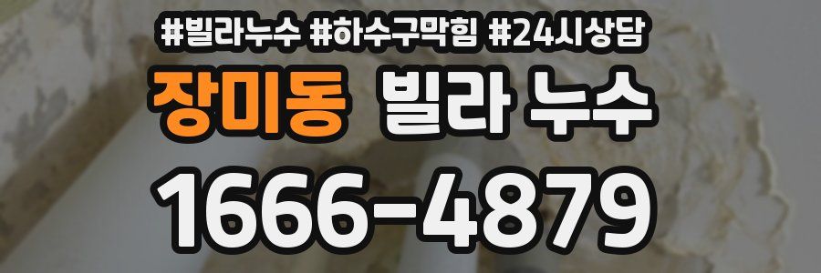 장미동 빌라 누수