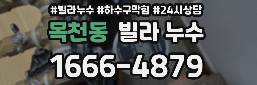 목천동 빌라 누수