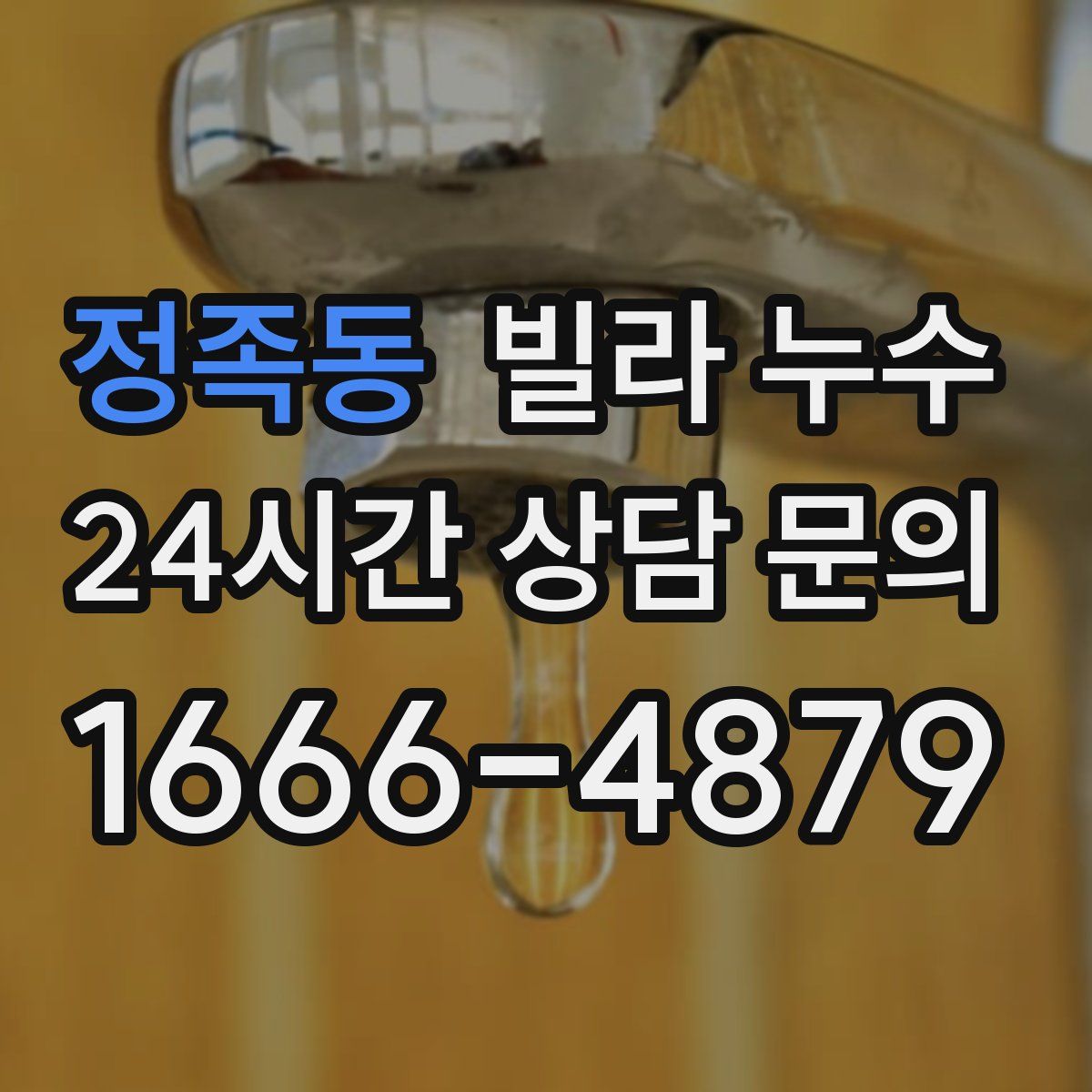 정족동 빌라 누수