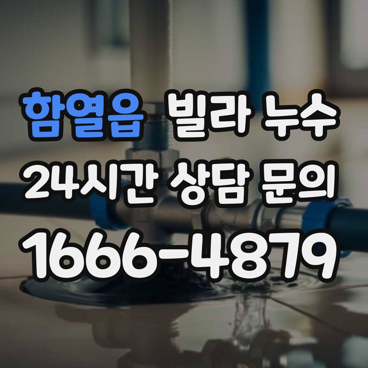 함열읍 빌라 누수