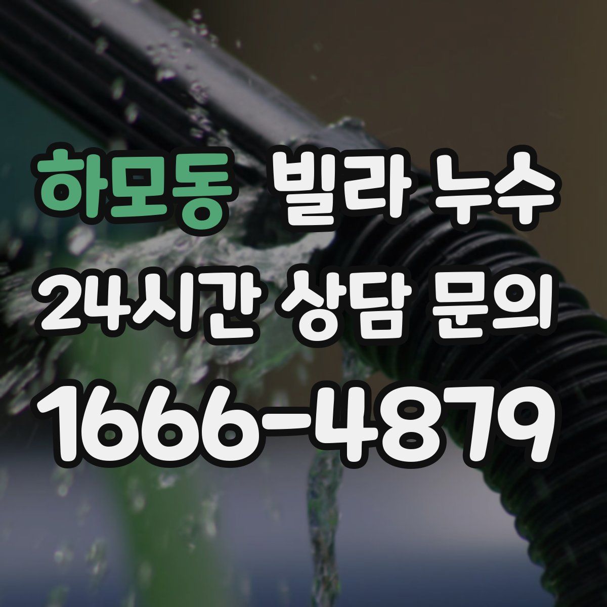 하모동 빌라 누수