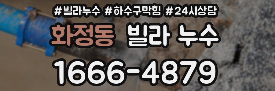 화정동 빌라 누수