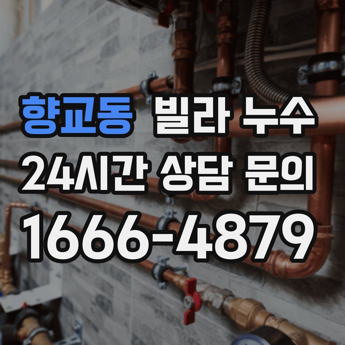 향교동 빌라 누수 재발 없이 해결하려면 점검 순서가 중요합니다
