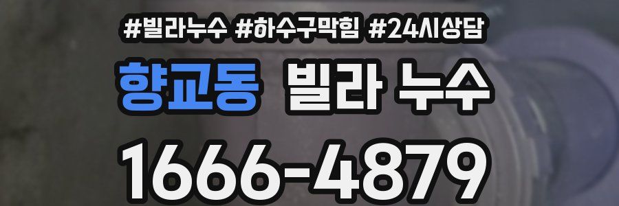 향교동 빌라 누수