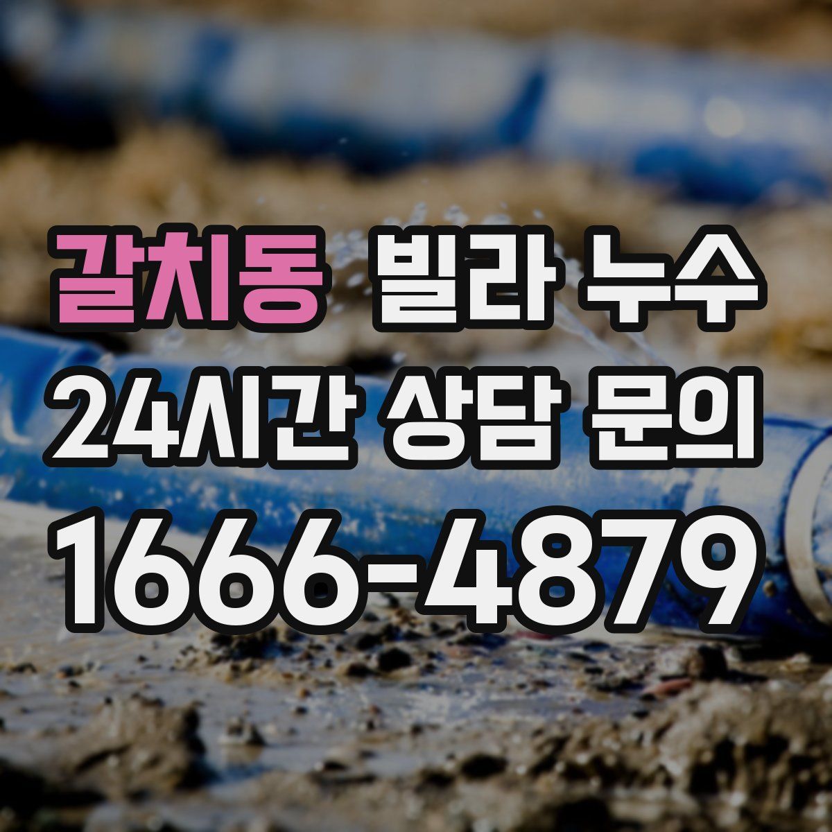 갈치동 빌라 누수