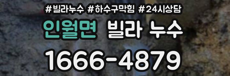 인월면 빌라 누수