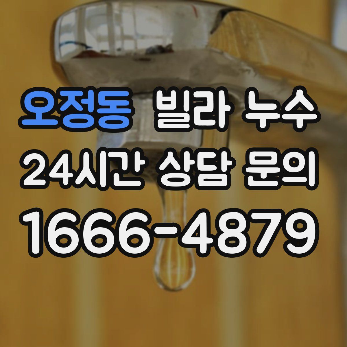 오정동 빌라 누수