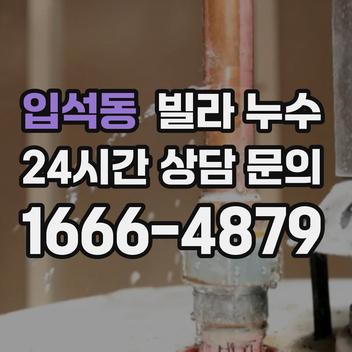 입석동 빌라 누수