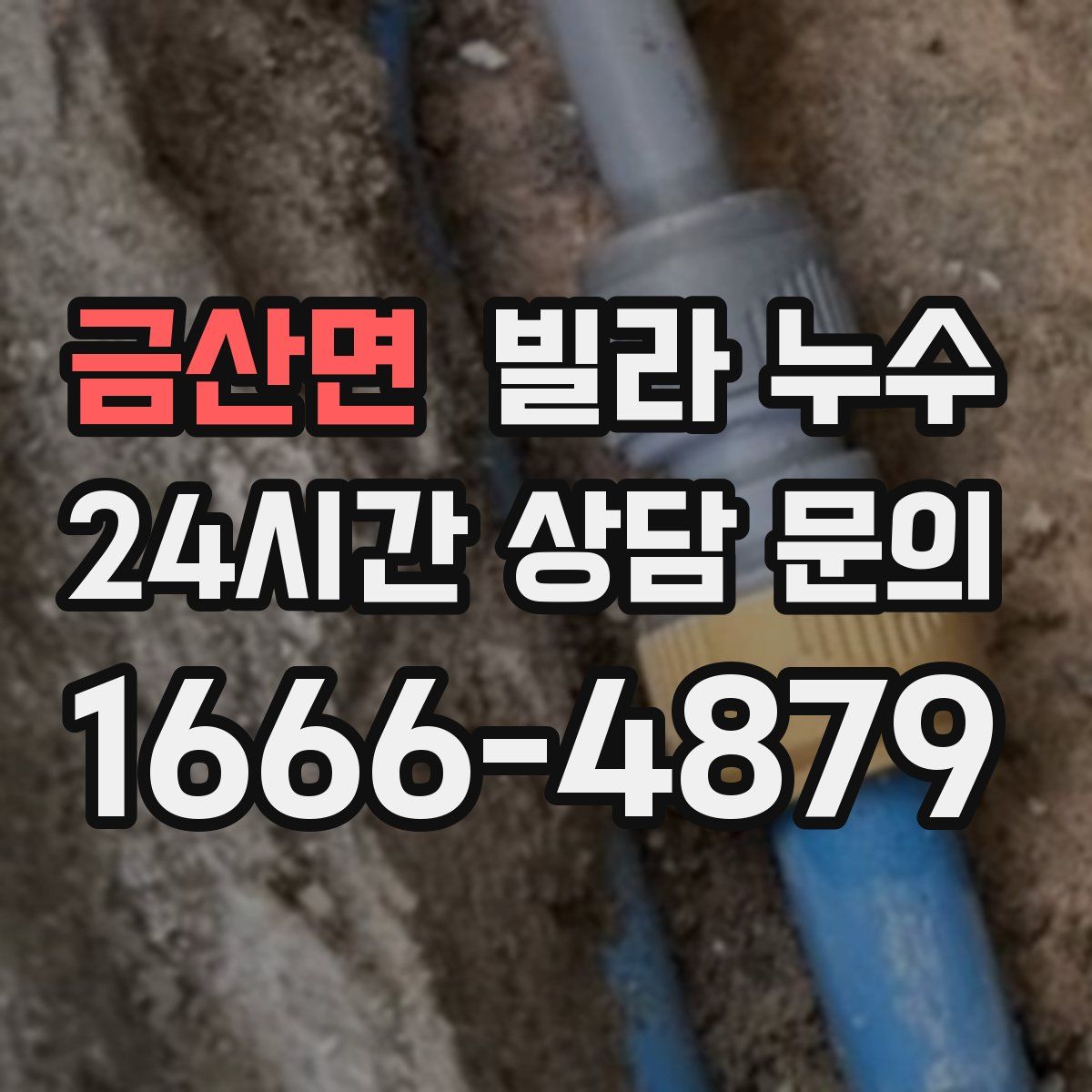 금산면 빌라 누수