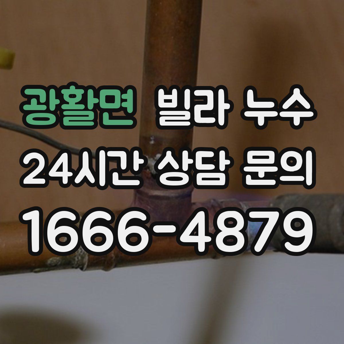 광활면 빌라 누수