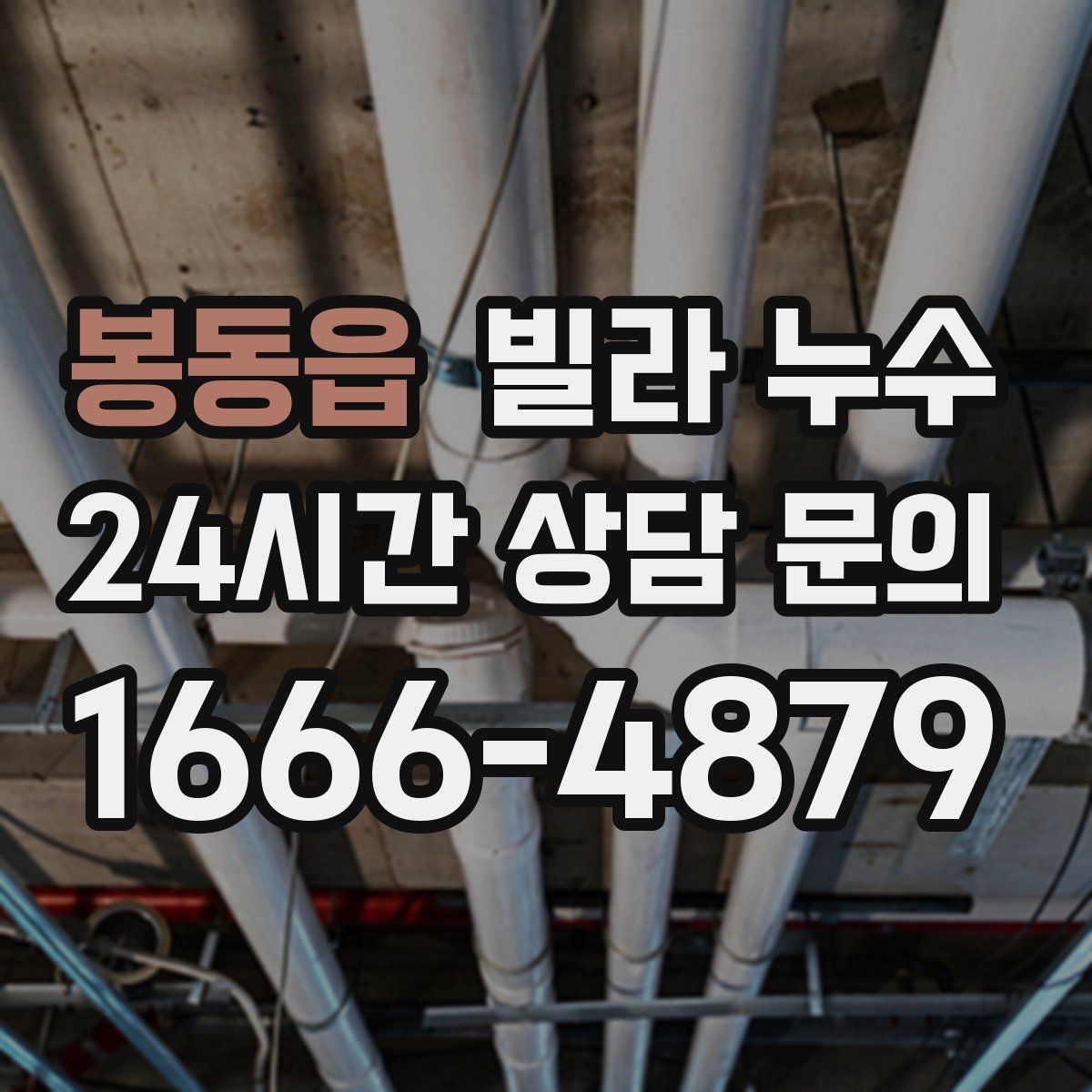 봉동읍 빌라 누수