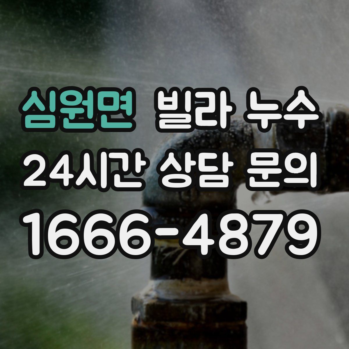 심원면 빌라 누수