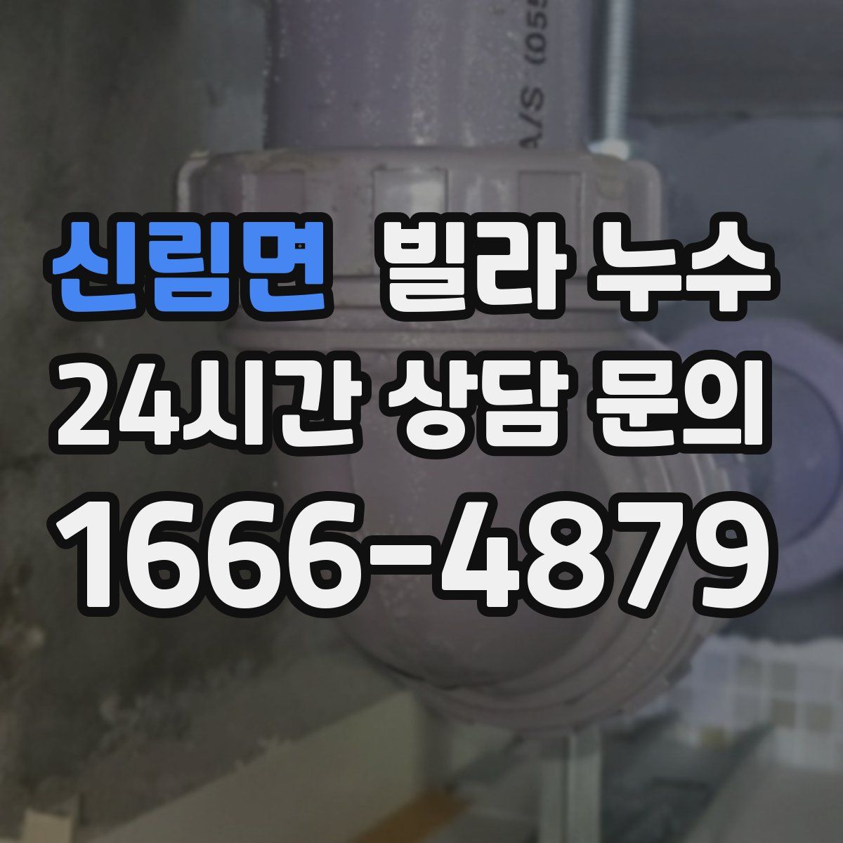 신림면 빌라 누수