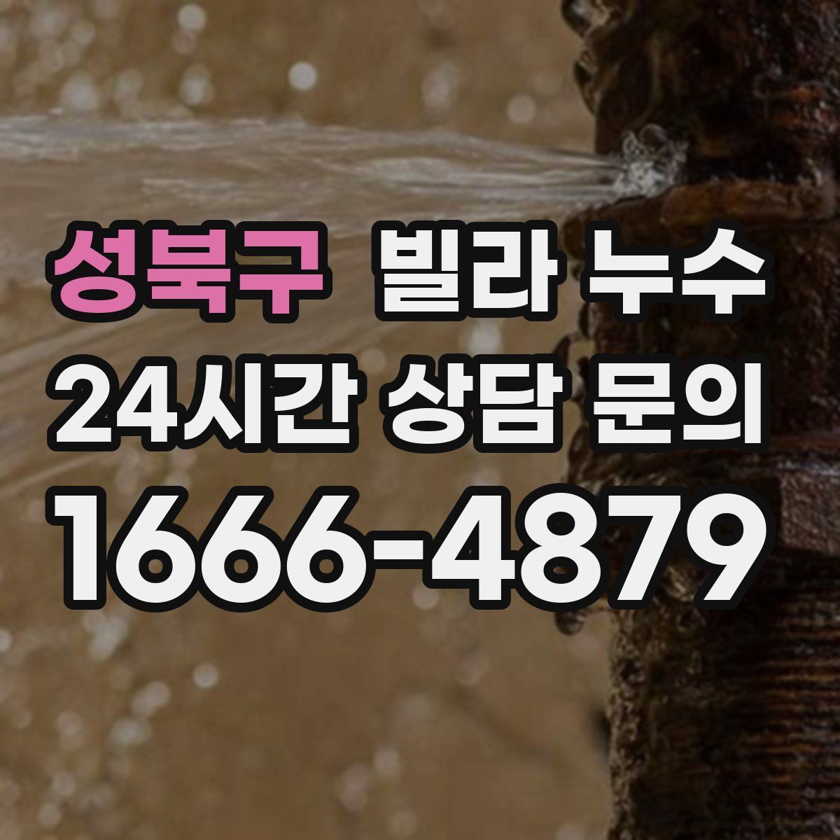 성북구 빌라 누수