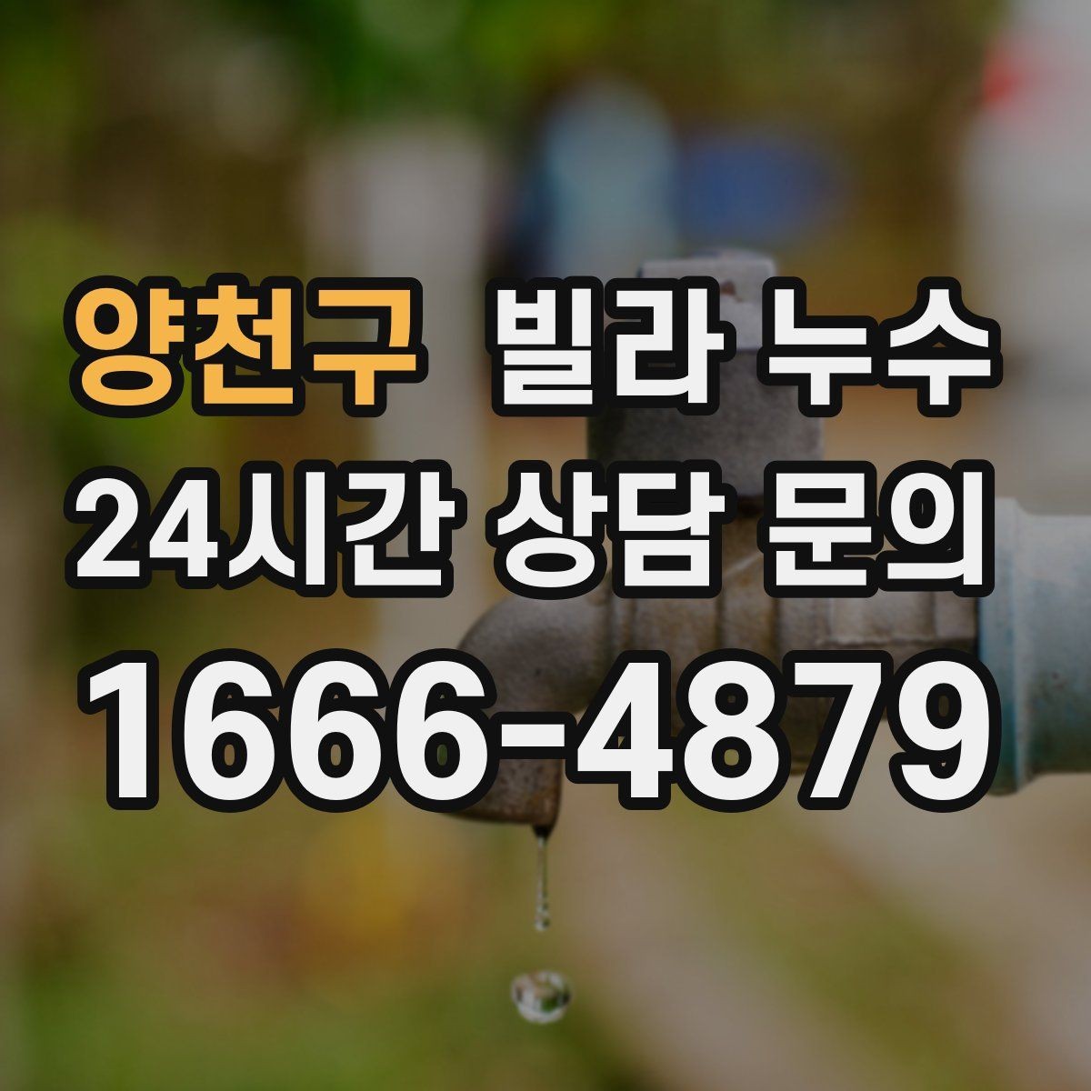 양천구 빌라 누수 공용 배수관 누수는 어디서 드러날까