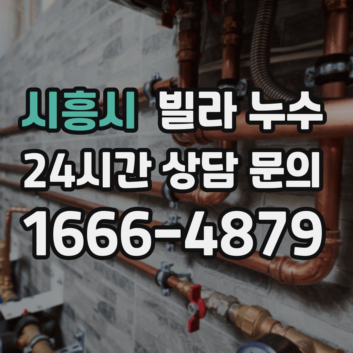 시흥시 빌라 누수