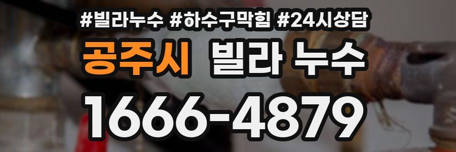 공주시 빌라 누수