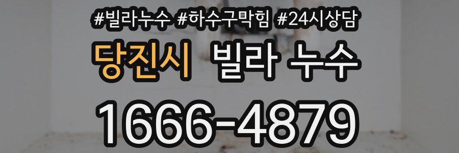 당진시 빌라 누수