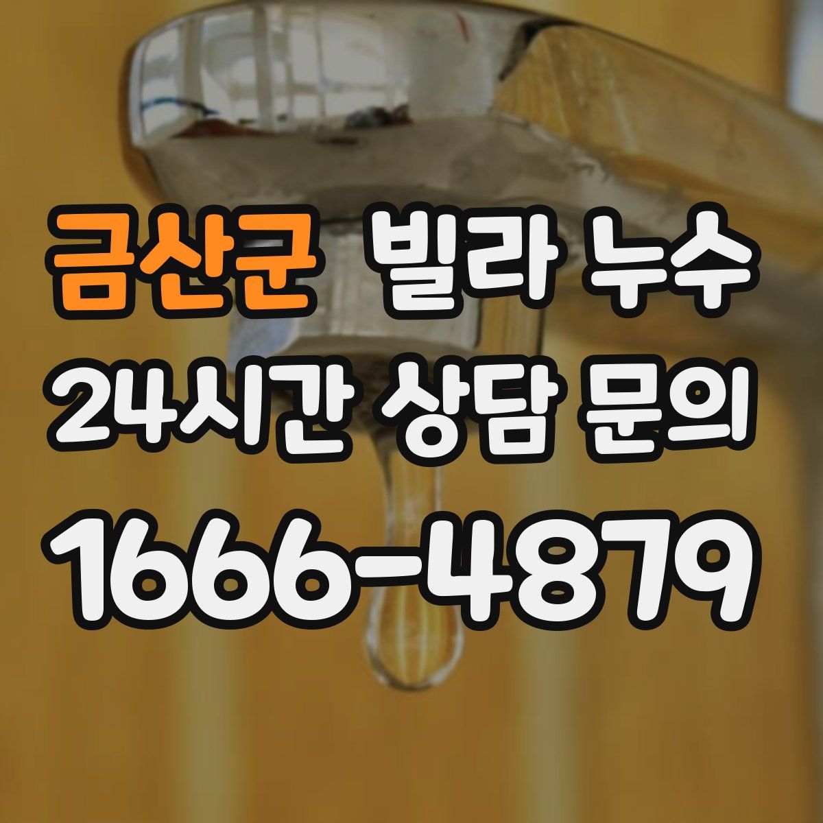 금산군 빌라 누수