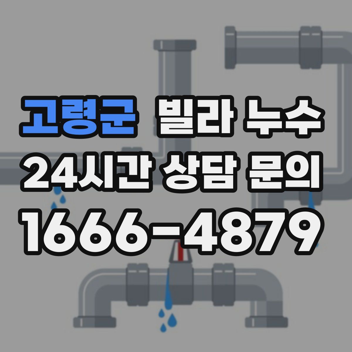 고령군 빌라 누수