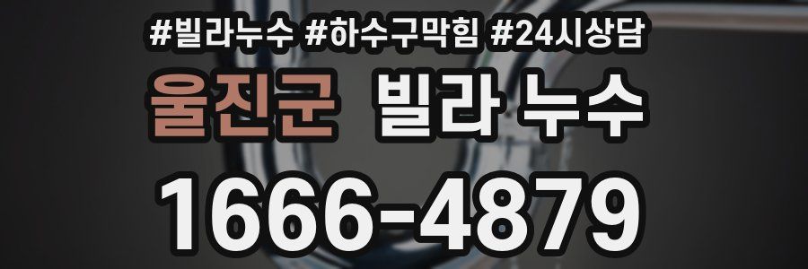 울진군 빌라 누수