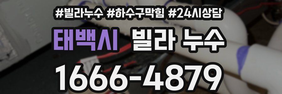 태백시 빌라 누수