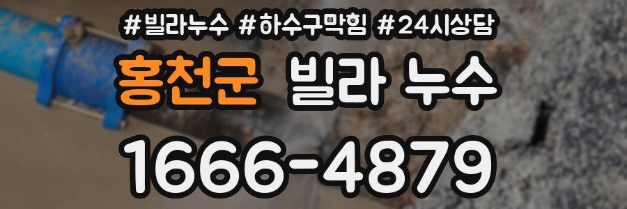 홍천군 빌라 누수